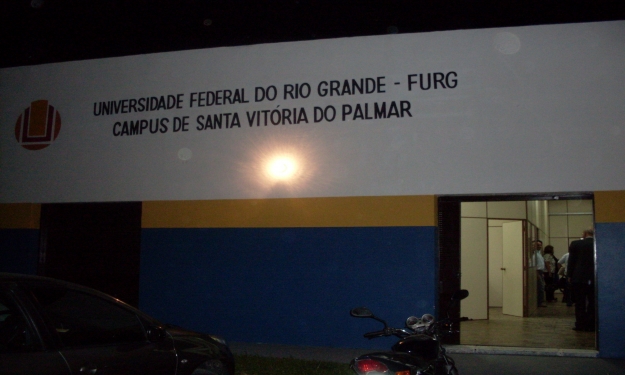 O campus da FURG em Santa Vitória