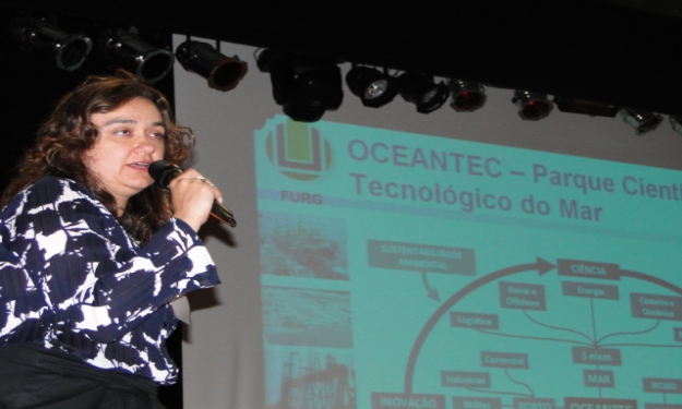 Profª Silvia Botelho, do C3, apresentou Plano de Ação do Núcleo RS