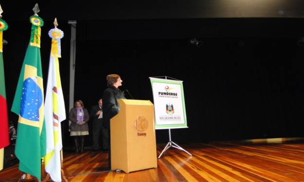 Presidente da Fundergs, Renita Dametto, abriu o evento