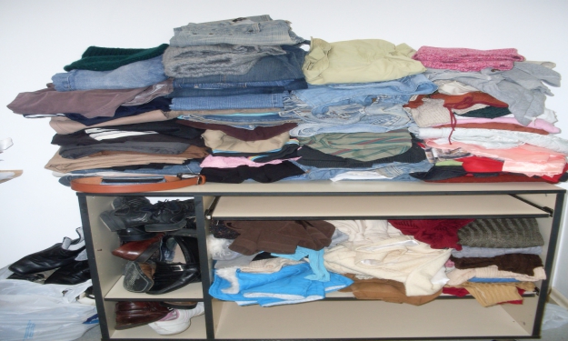 ...e também calçados foram doados ao Hospital