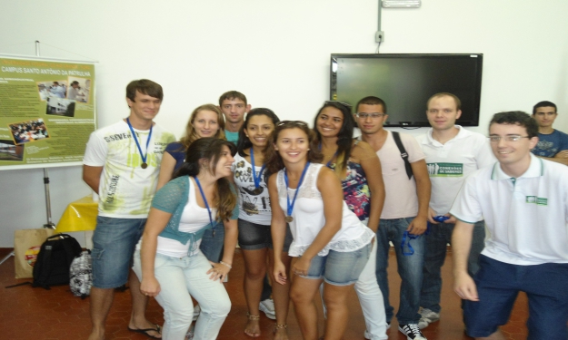 Premiação pelo DA do torneio esportivo