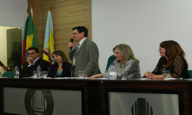 Reitor em exercício enalteceu a democracia na FURG