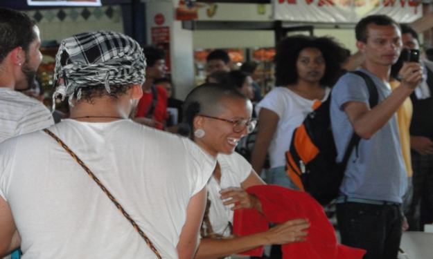 Estudantes de diversas partes do país no Centro de Convívio da FURG