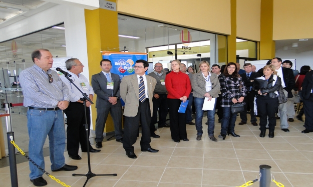 Vice-Presidente da AGDI Aloísio Nóbrega deu as boas-vindas aos presentes
