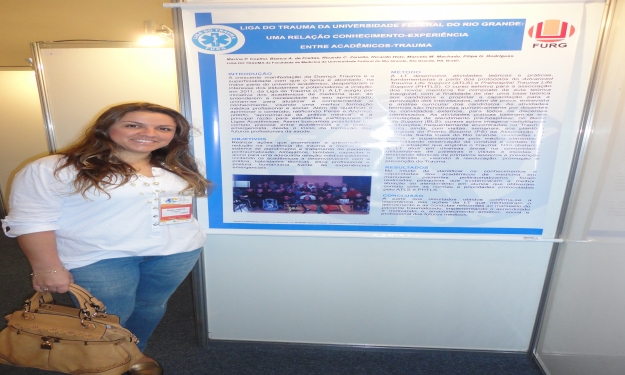 Acadêmica da FURG Bianca Freitas 
