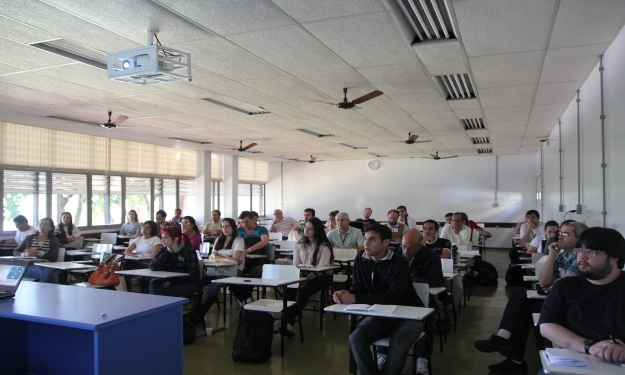 Participantes do curso MAT - Créditos fotos: Rafael de Almeida