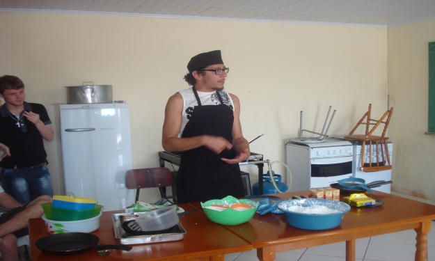 Acadêmico ministra oficina