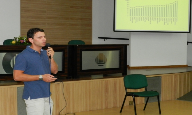 Samuel Dumith foi um dos palestrantes do evento