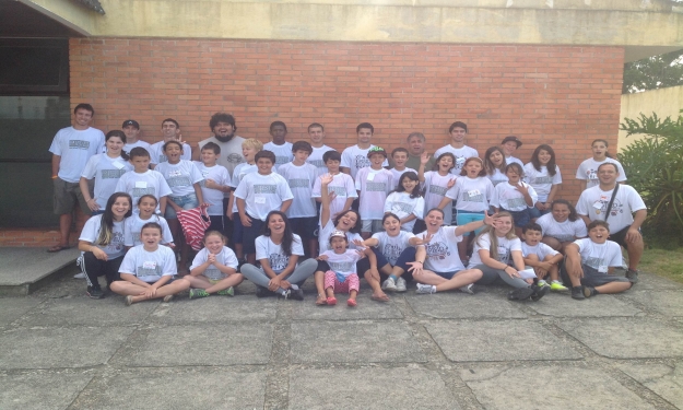 Mais de 40 crianças participaram da Colônia de Férias