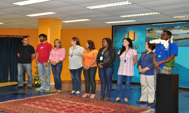 Apresentação dos professores do CCMar