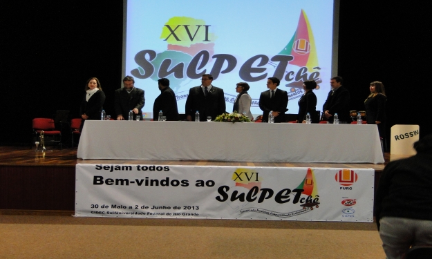 Mesa de abertura do Sulpet