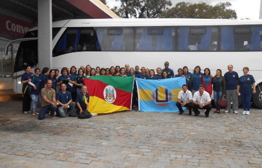 Delegação da FURG em Curitiba