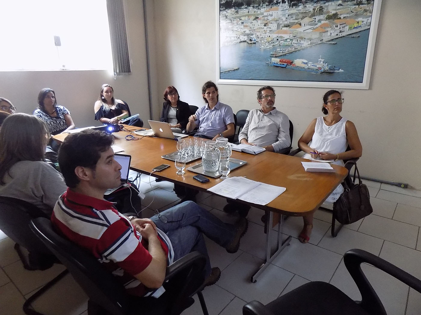 Reunião da Reitoria da FURG com a administração de São José do Norte