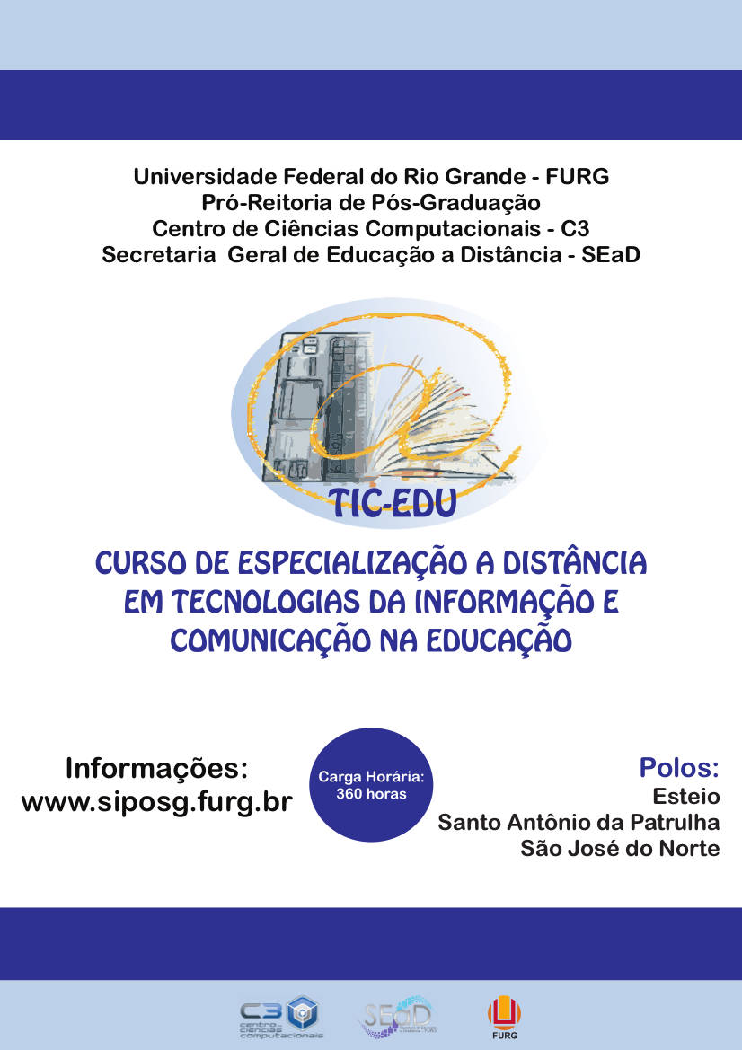 Especialização em Tecnologias da Informação e Comunicação na Educação